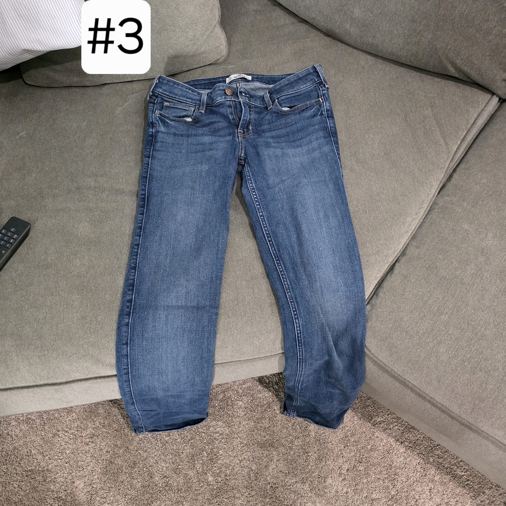 Hollister Women's Classic Blue Boot Cut Jeans